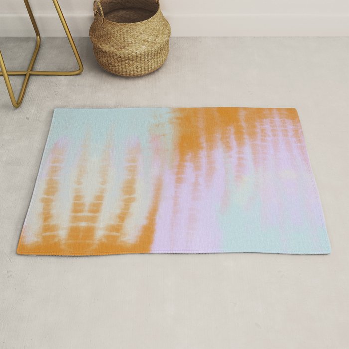 Pastel colors tie dye 71 Rug Gallery Image 1