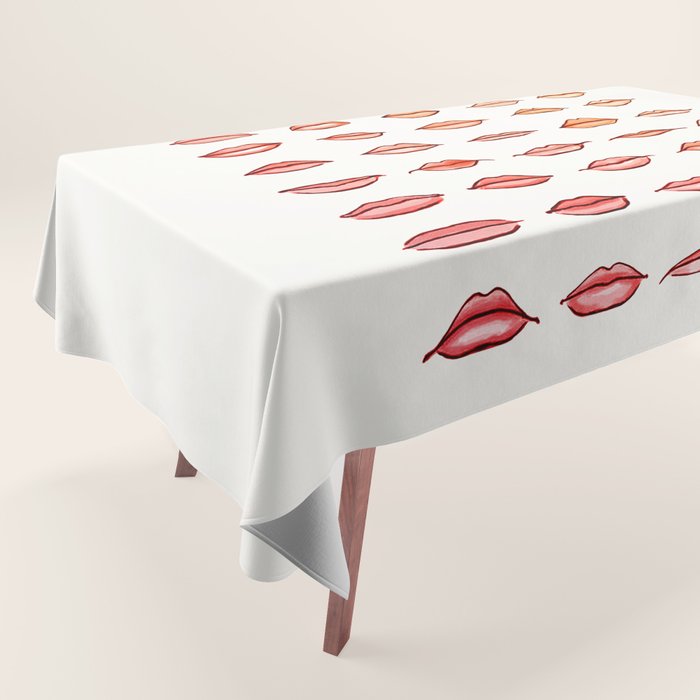 Lips II Tablecloth Gallery Image 1