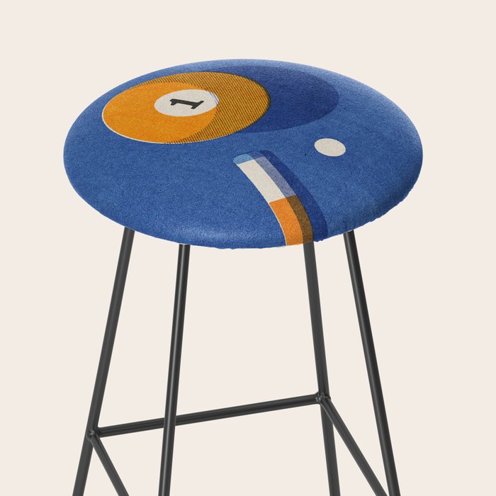 BALLS / Billiards - ball 1 I Stool Gallery Image 2