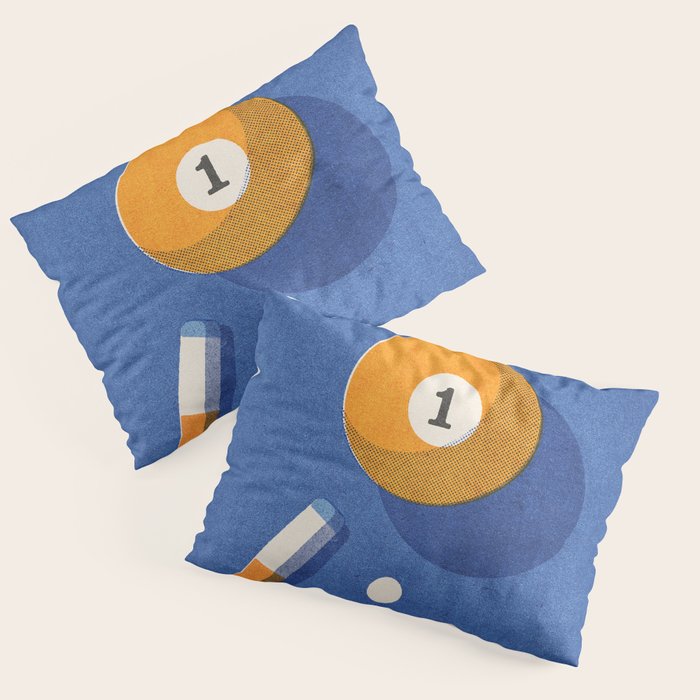 BALLS / Billiards - ball 1 I Pillow Sham Gallery Image 3
