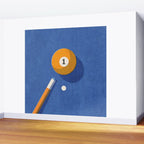 BALLS / Billiards - ball 1 I Wall Mural Gallery Image 2
