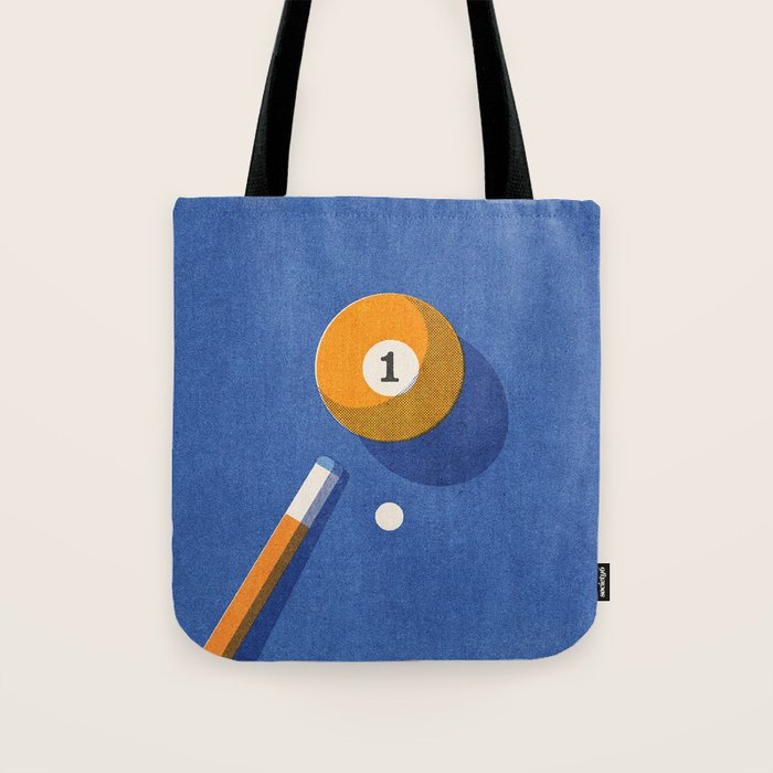 BALLS / Billiards - ball 1 I Tote Bag Gallery Image 1