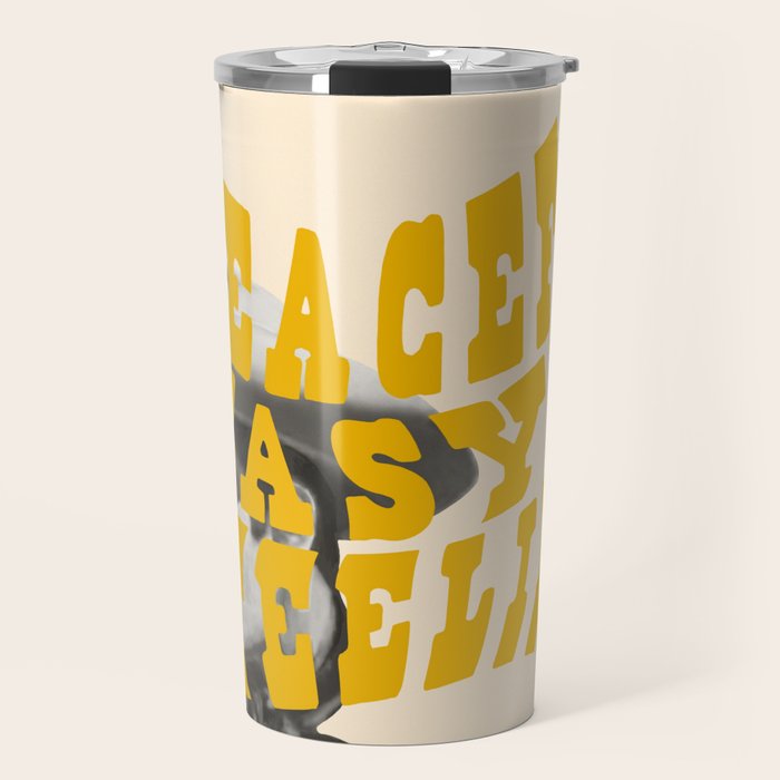 Peaceful Easy Feeling Travel Mug Gallery Image 1