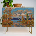 Tom Thomson The Lake, Bright Day 1916 Canadian Landscape Artist Credenza Gallery Image 1