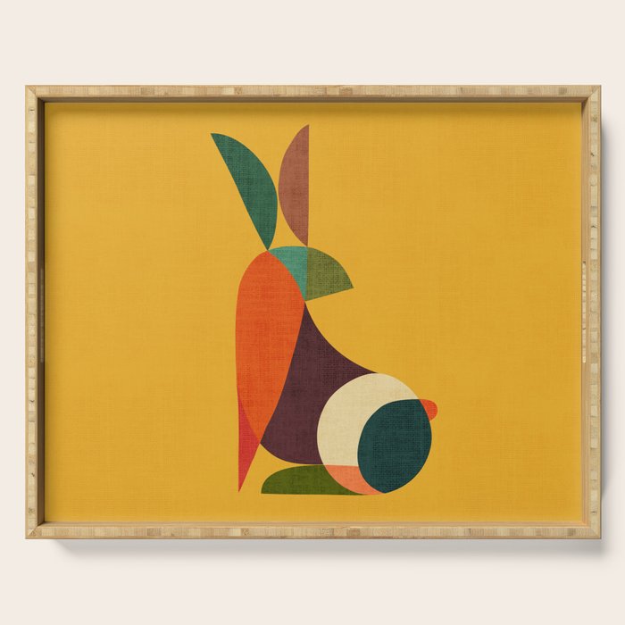 Rabbit Serving Tray Gallery Image 1