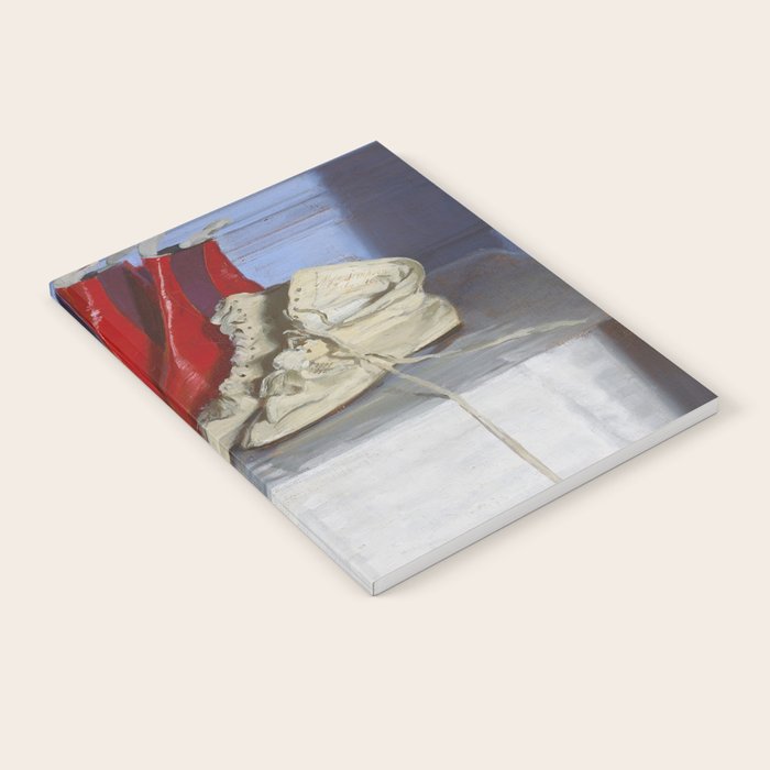 William Nicholson - Miss S's Boots (1919) still life fashion portrait painting Notebook Gallery Image 1