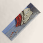 William Nicholson - Miss S's Boots (1919) still life fashion portrait painting Yoga Mat Gallery Image 1