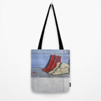 William Nicholson - Miss S's Boots (1919) still life fashion portrait painting Tote Bag Gallery Image 2