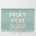 Pray For Surf | Blue Wall Hanging Gallery Image 1