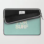 Pray For Surf | Blue Laptop Sleeve Gallery Image 2