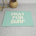 Pray For Surf | Blue Rug Gallery Image 1