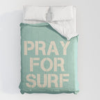 Pray For Surf | Blue Comforter Gallery Image 6