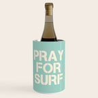 Pray For Surf | Blue Wine Chiller Gallery Image 1