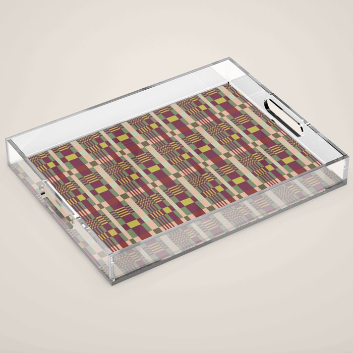 Natural haze blocks Acrylic Tray Gallery Image 1