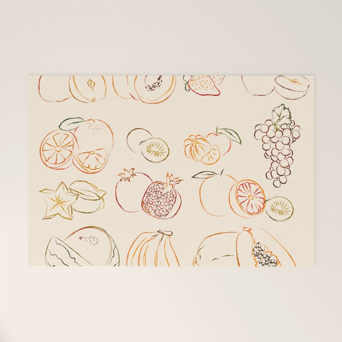 Fruits Welcome Mat Gallery Image 1