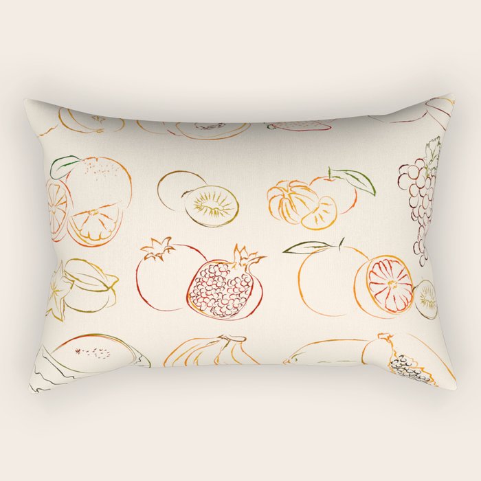 Fruits Rectangular Pillow Gallery Image 1