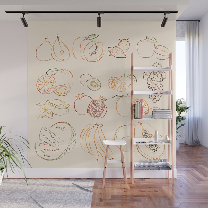Fruits Wall Mural Gallery Image 1