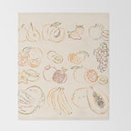 Fruits Throw Blanket Gallery Image 2