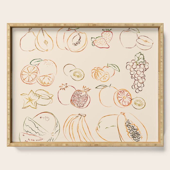 Fruits Serving Tray Gallery Image 1