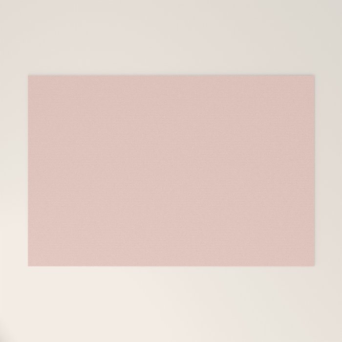 Blush - Solid Color Collection Welcome Mat Gallery Image 1