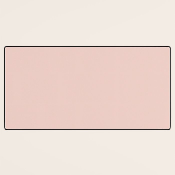 Blush - Solid Color Collection Desk Mat Gallery Image 3