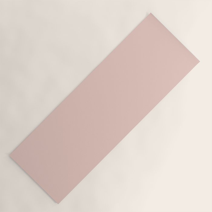 Blush - Solid Color Collection Yoga Mat Gallery Image 1