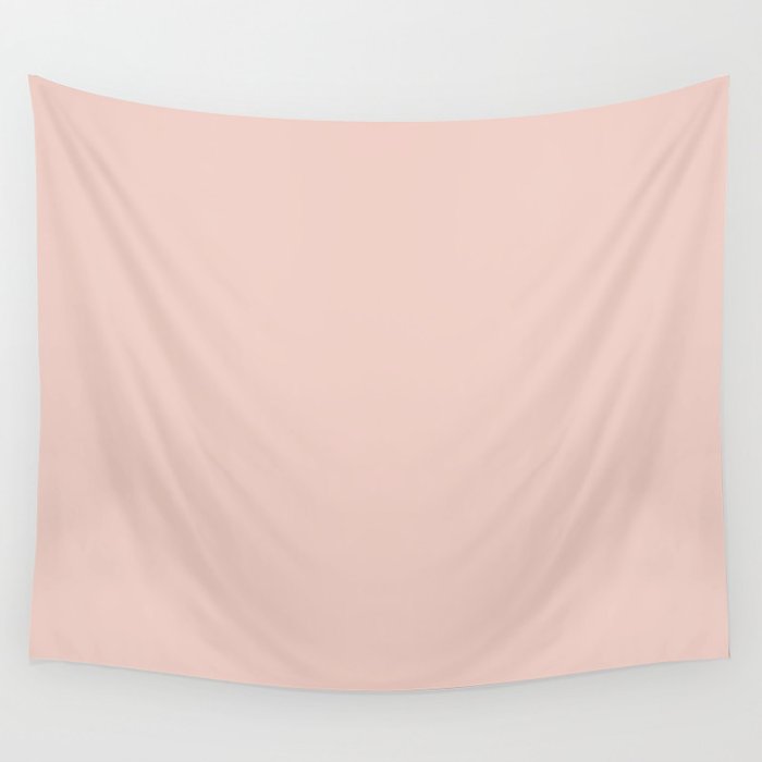 Blush - Solid Color Collection Wall Tapestry Gallery Image 4