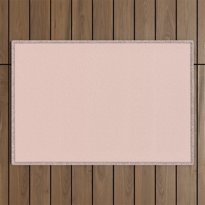 Blush - Solid Color Collection Outdoor Rug Gallery Image 1