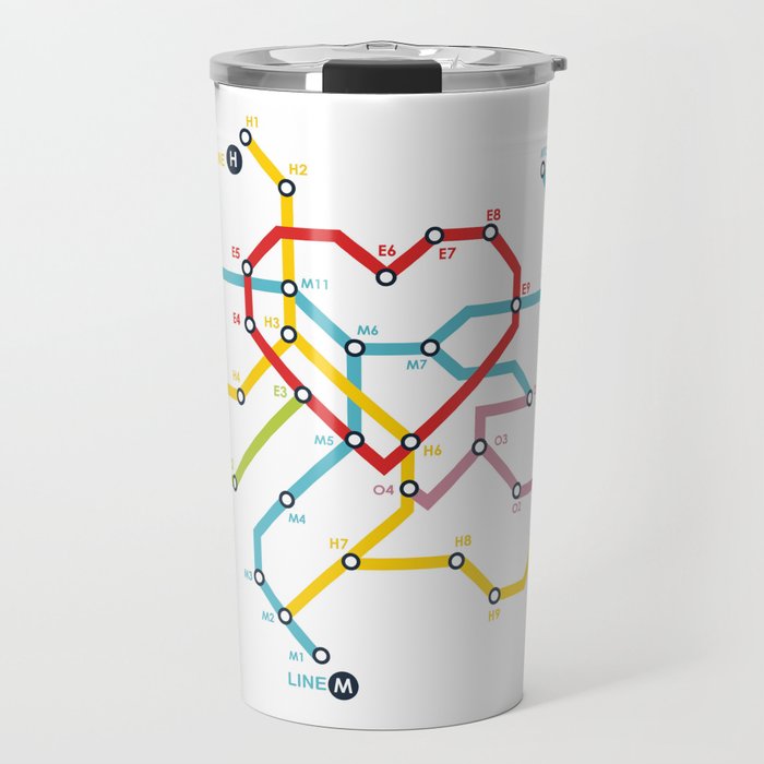 Home Where The Heart Is Travel Mug Gallery Image 1