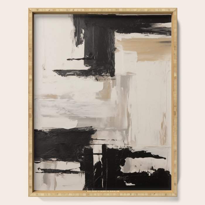 Bold Neutral I Serving Tray Gallery Image 1