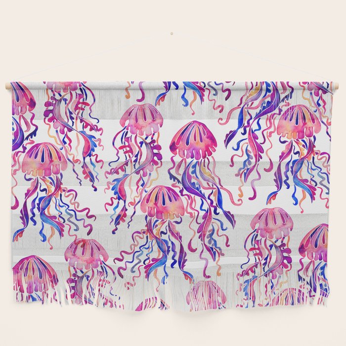 Jellyfish - Magenta Palette Wall Hanging Gallery Image 1