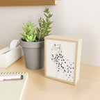 Cheetah 15 Black and White Mini Art Print Gallery Image 2