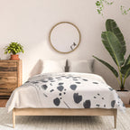 Cheetah 15 Black and White Comforter Gallery Image 3