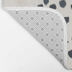 Cheetah 15 Black and White Bath Mat Gallery Image 2