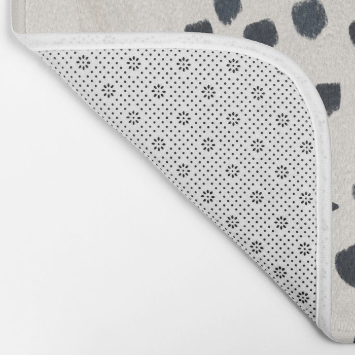 Cheetah 15 Black and White Bath Mat Gallery Image 2