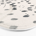 Cheetah 15 Black and White Bath Mat Gallery Image 3