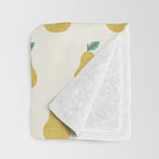 Pear my pear Throw Blanket Gallery Image 3