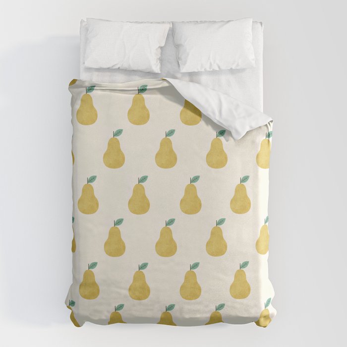 Pear my pear Duvet Cover Gallery Image 1