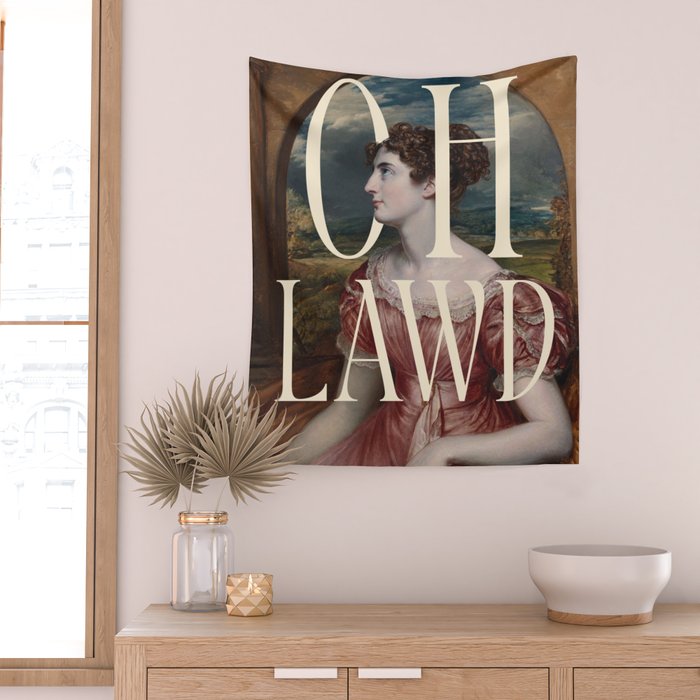 Oh Lawd Wall Tapestry Gallery Image 2