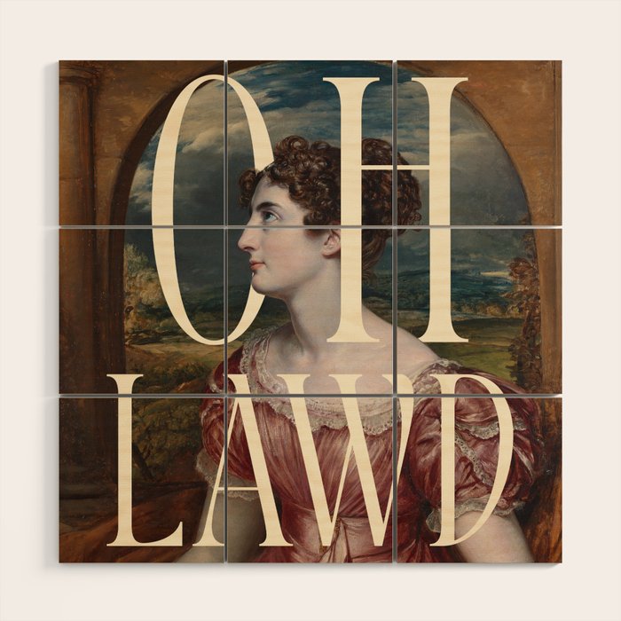 Oh Lawd Wood Wall Art Gallery Image 1