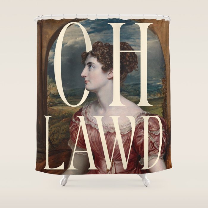 Oh Lawd Shower Curtain Gallery Image 1
