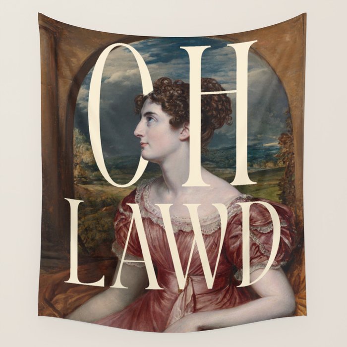 Oh Lawd Wall Tapestry Gallery Image 4