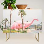 Pink Dinosaur | Cabazon Dinosaurs in Palm Springs California | Brontosaurus Love You Credenza Gallery Image 1