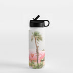 Pink Dinosaur | Cabazon Dinosaurs in Palm Springs California | Brontosaurus Love You Water Bottle Gallery Image 1