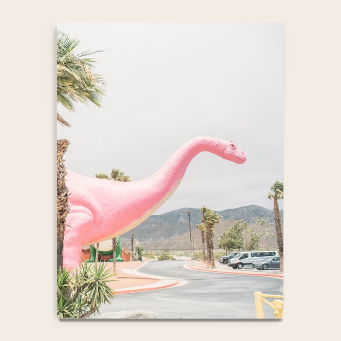 Pink Dinosaur | Cabazon Dinosaurs in Palm Springs California | Brontosaurus Love You Notebook Gallery Image 4
