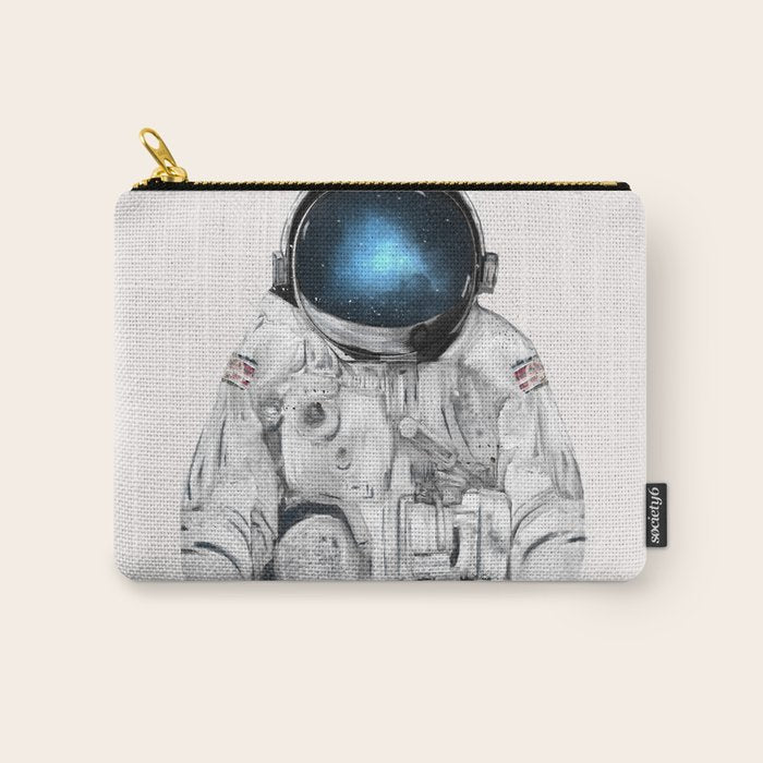 the astronaut Carry All Pouch Gallery Image 1