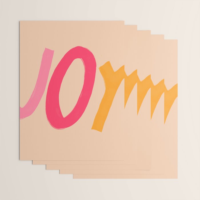 Joy Wrapping Paper Gallery Image 3