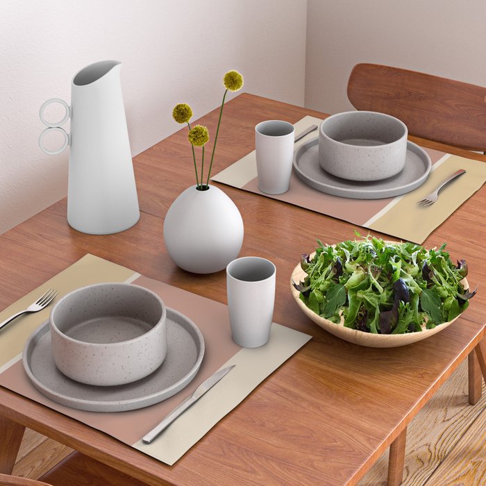 Contemporary Color Block XLII Placemat Gallery Image 2
