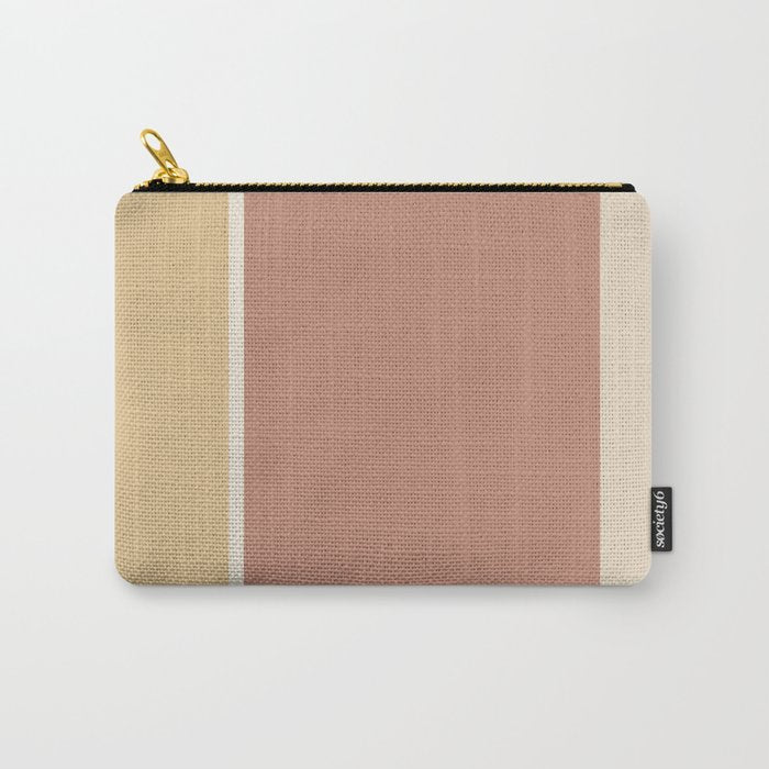 Contemporary Color Block XLII Carry All Pouch Gallery Image 1