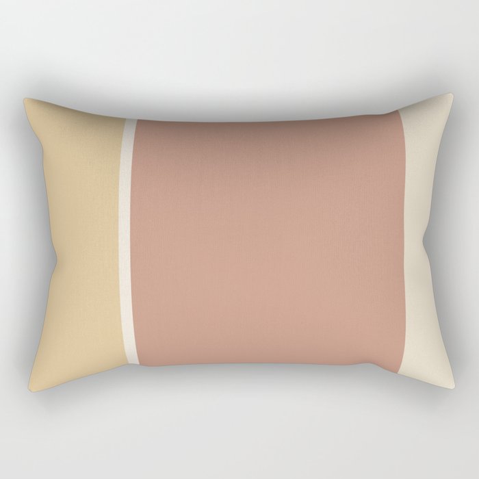 Contemporary Color Block XLII Rectangular Pillow Gallery Image 1
